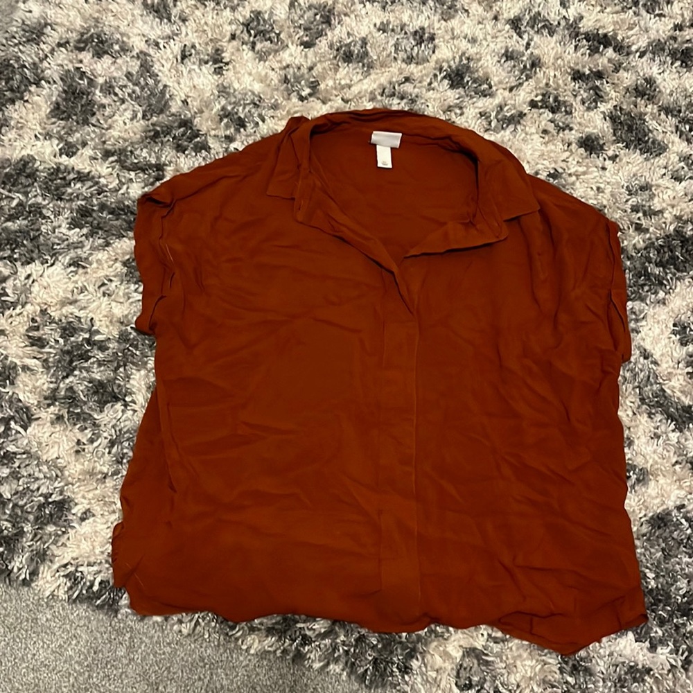 2x Burnt Orange Blouse